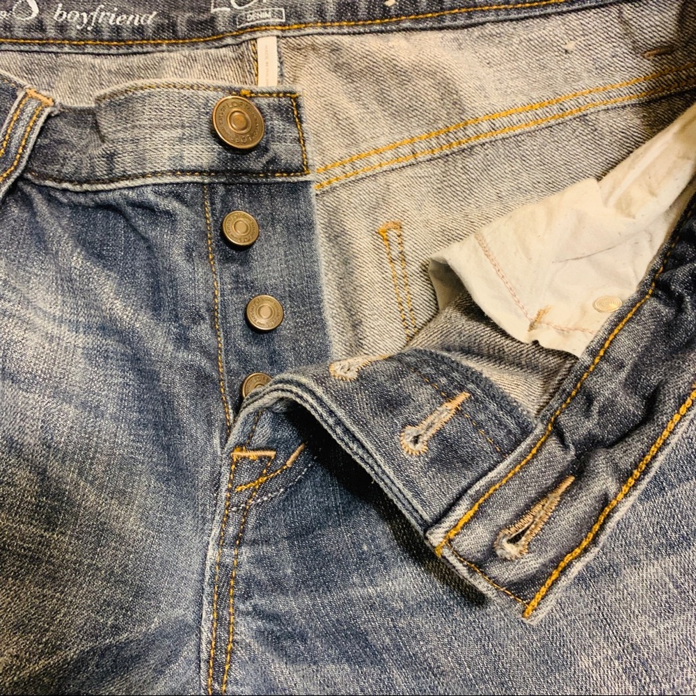 Ann Taylor LOFT Boyfriend Crop Jeans Size 8 - Picture 6 of 8